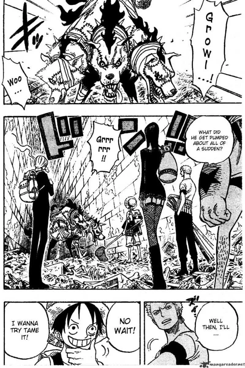One Piece Chapter 447 page 2