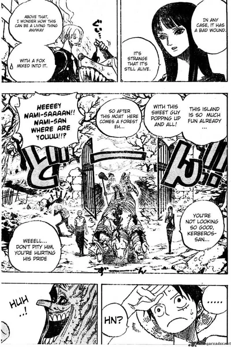 One Piece Chapter 447 page 5