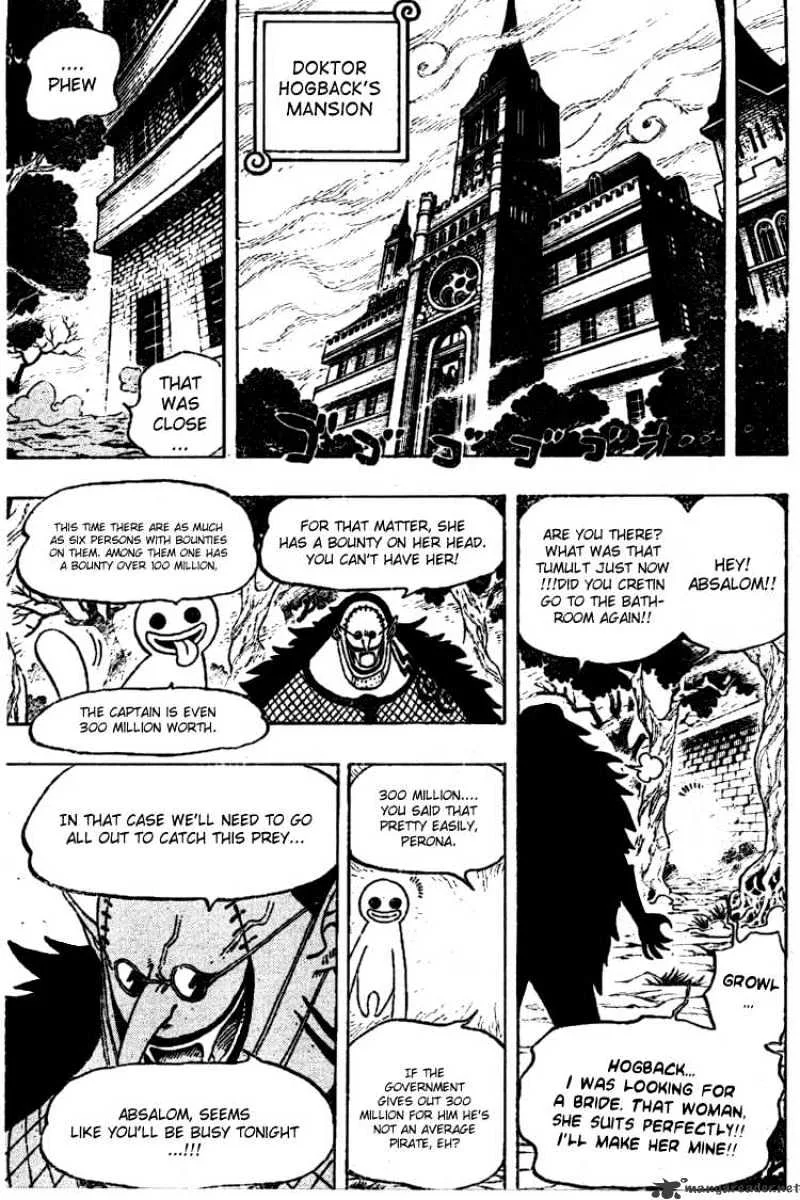 One Piece Chapter 447 page 7