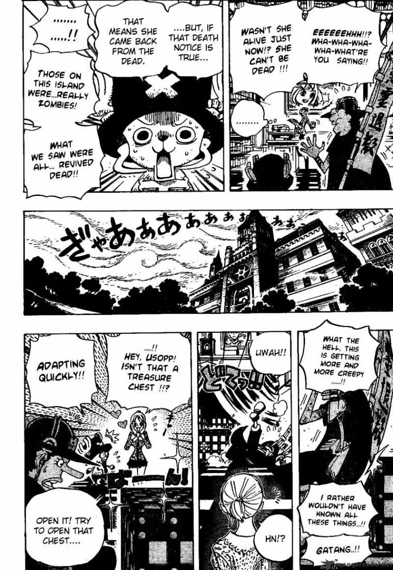 One Piece Chapter 448 page 4
