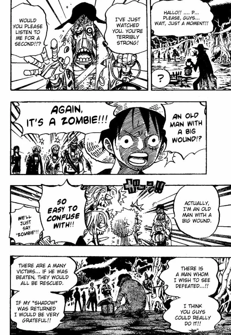 One Piece Chapter 448 page 17