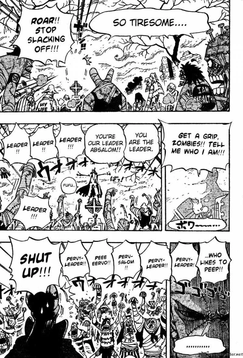 One Piece Chapter 449 page 10