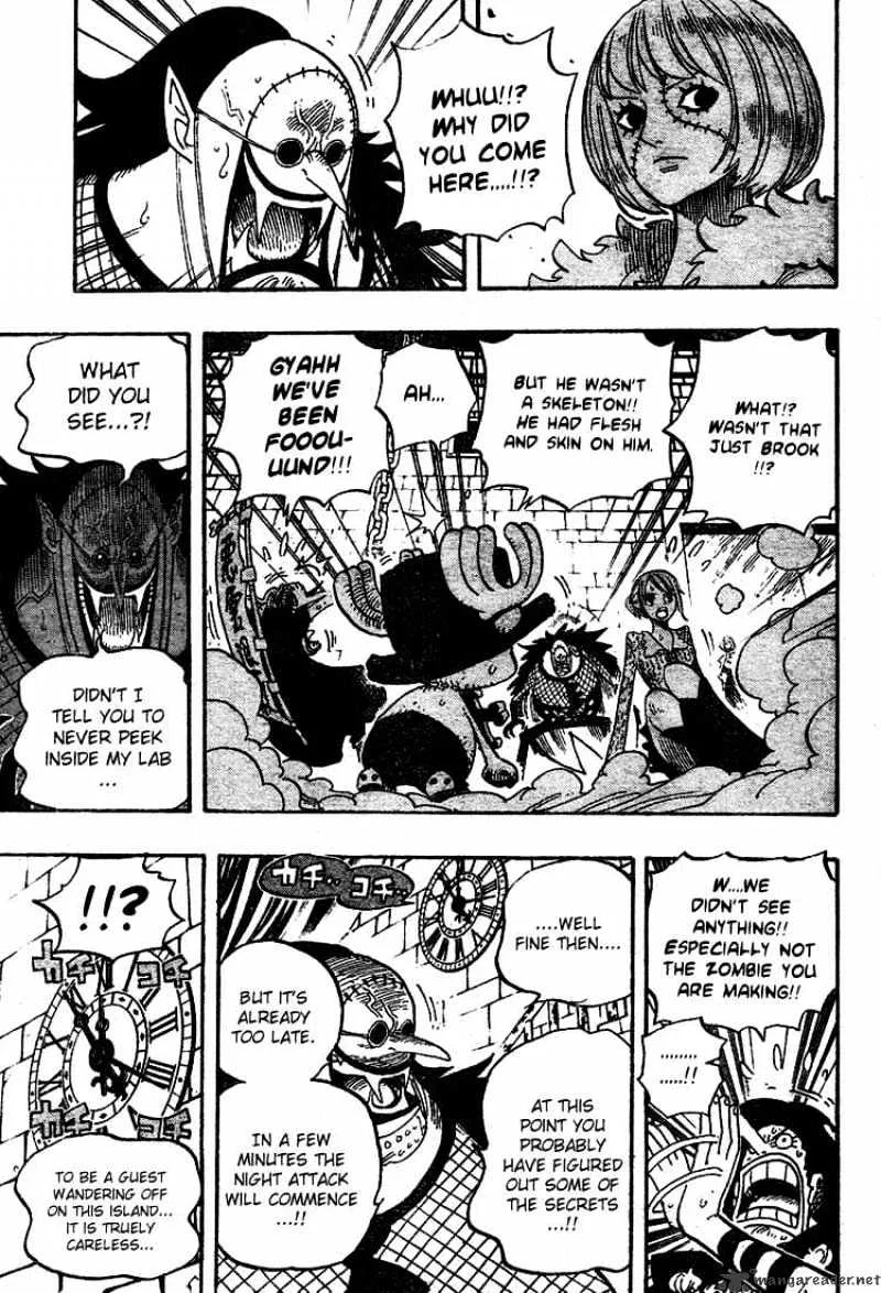One Piece Chapter 449 page 8