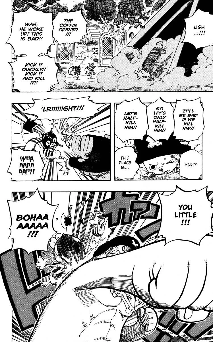 One Piece Chapter 451 page 8