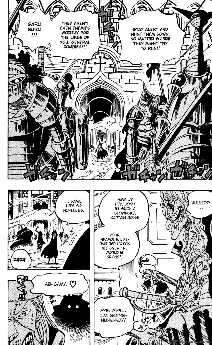 One Piece Chapter 451 page 2