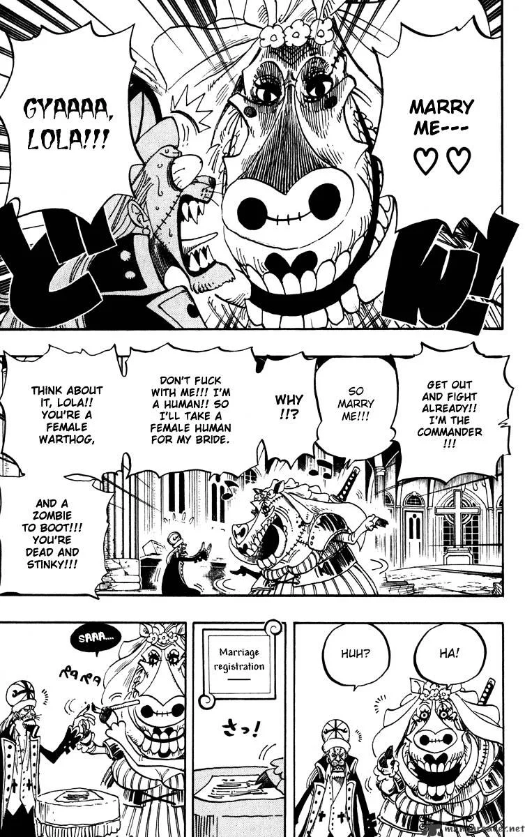 One Piece Chapter 451 page 3