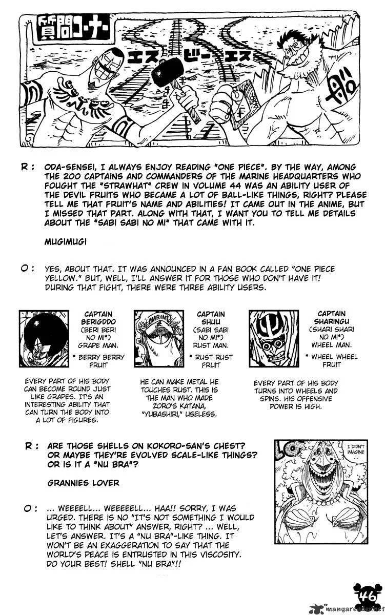 One Piece Chapter 451 page 19
