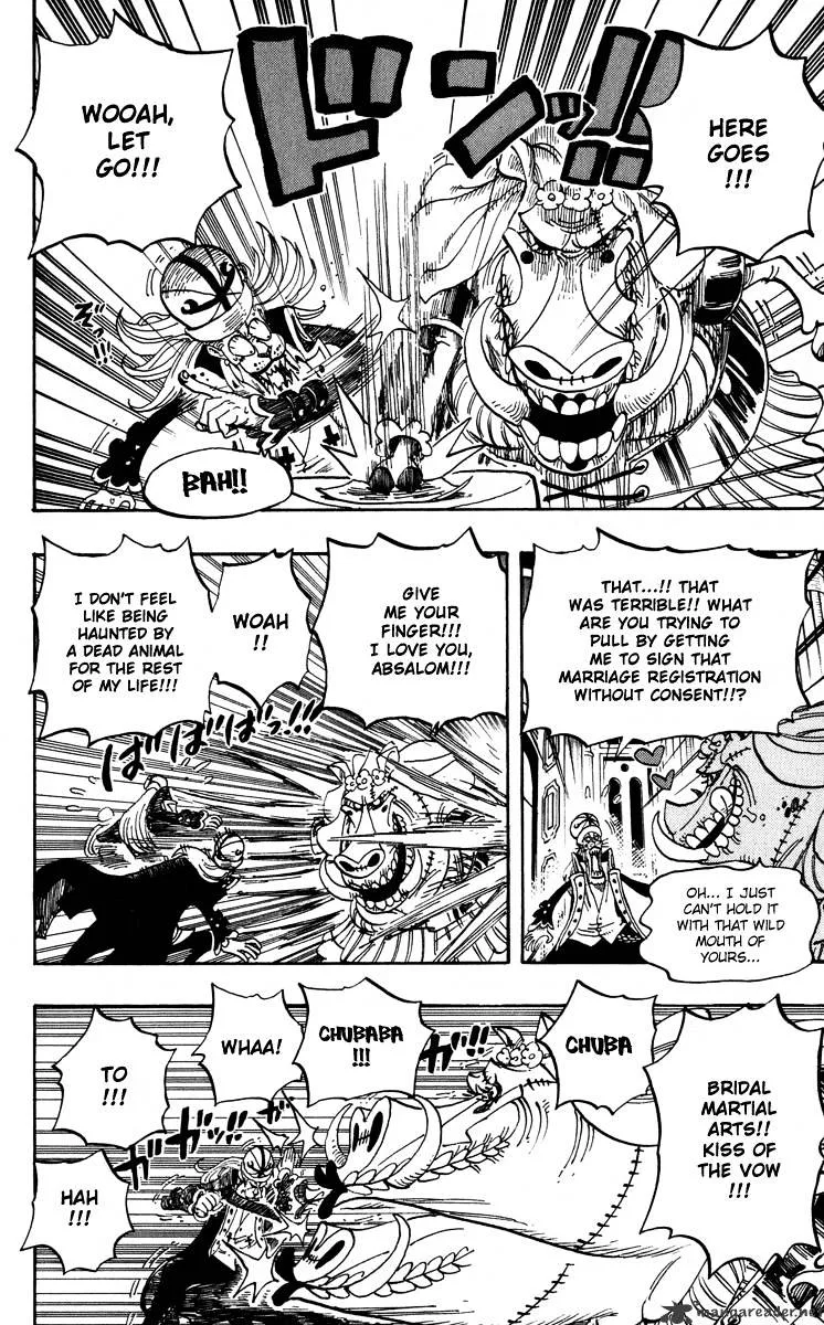 One Piece Chapter 451 page 4