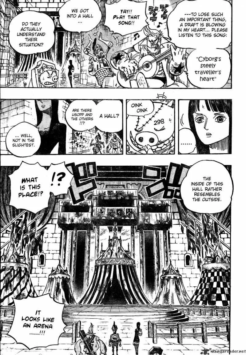 One Piece Chapter 452 page 4