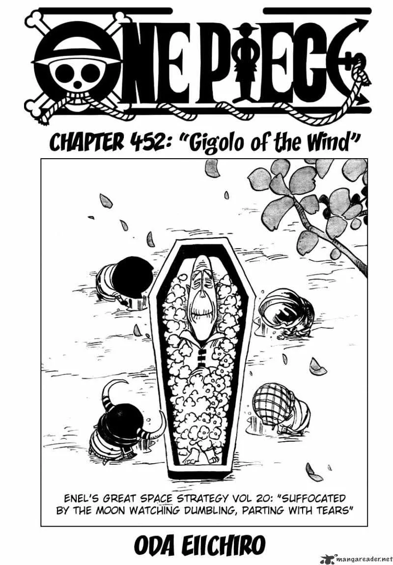 One Piece Chapter 452 page 2