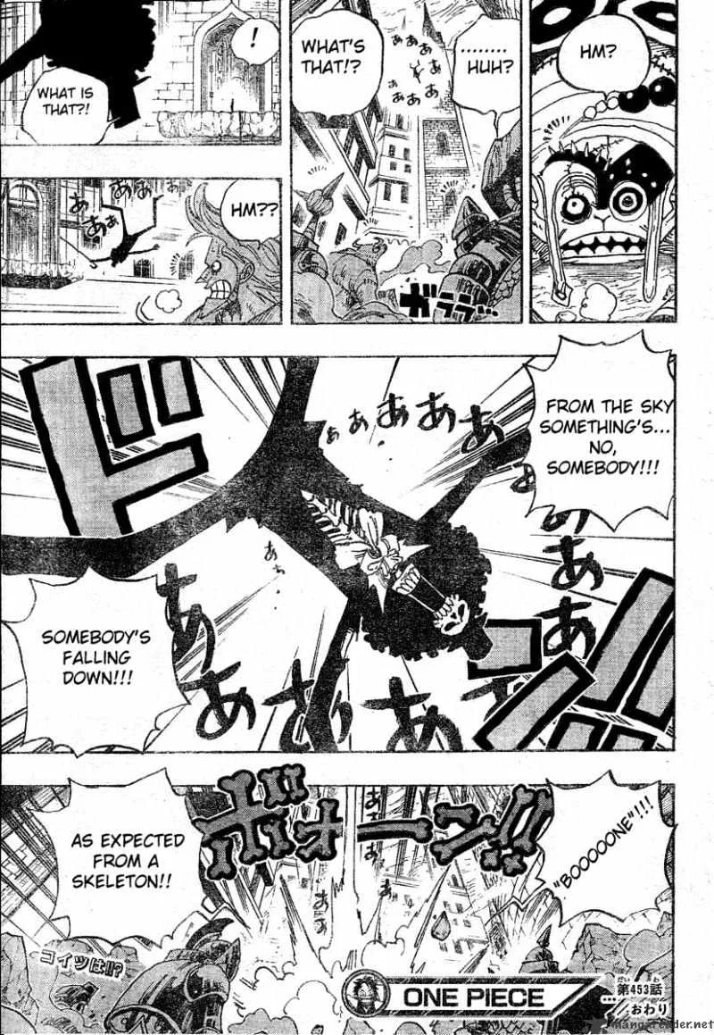 One Piece Chapter 453 page 19
