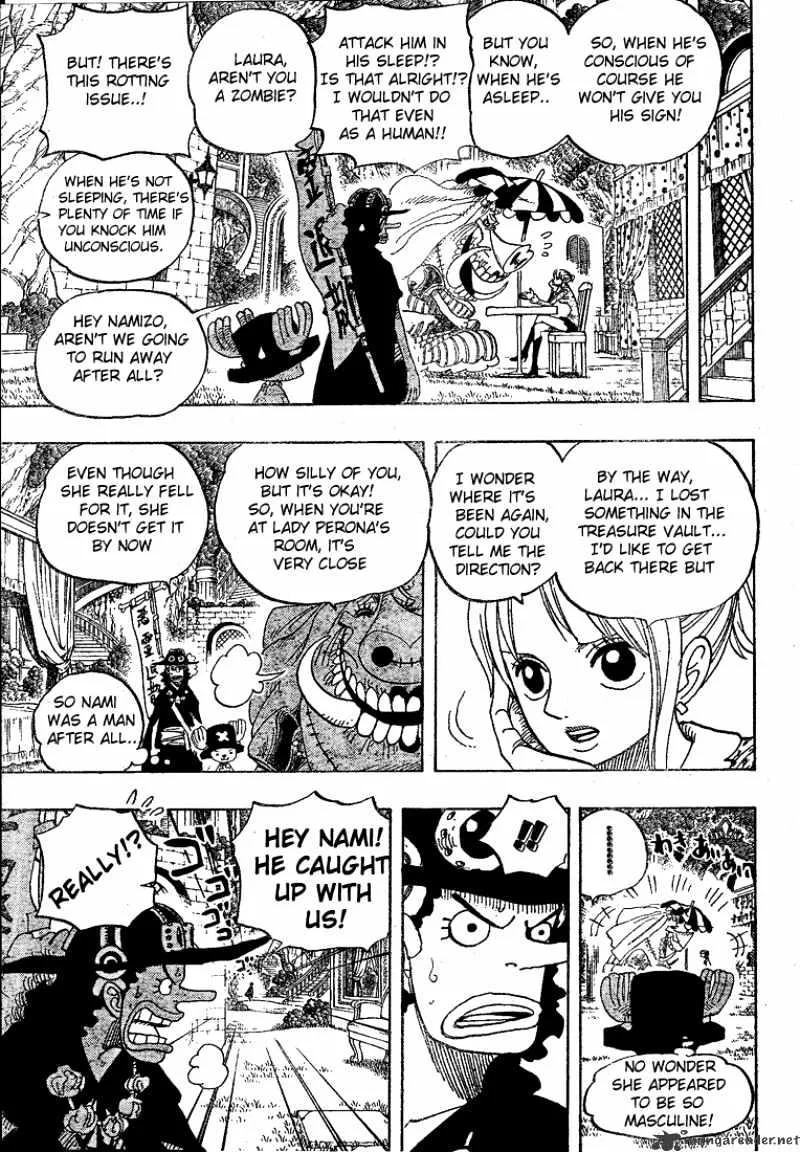 One Piece Chapter 454 page 5