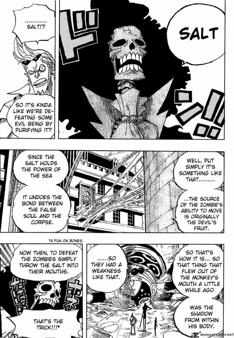 One Piece Chapter 456 page 6