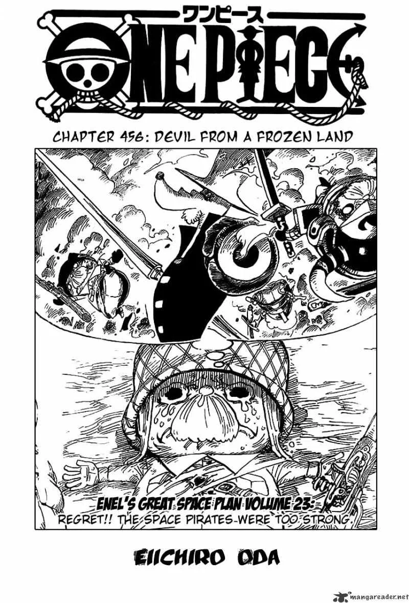 One Piece Chapter 456 page 2