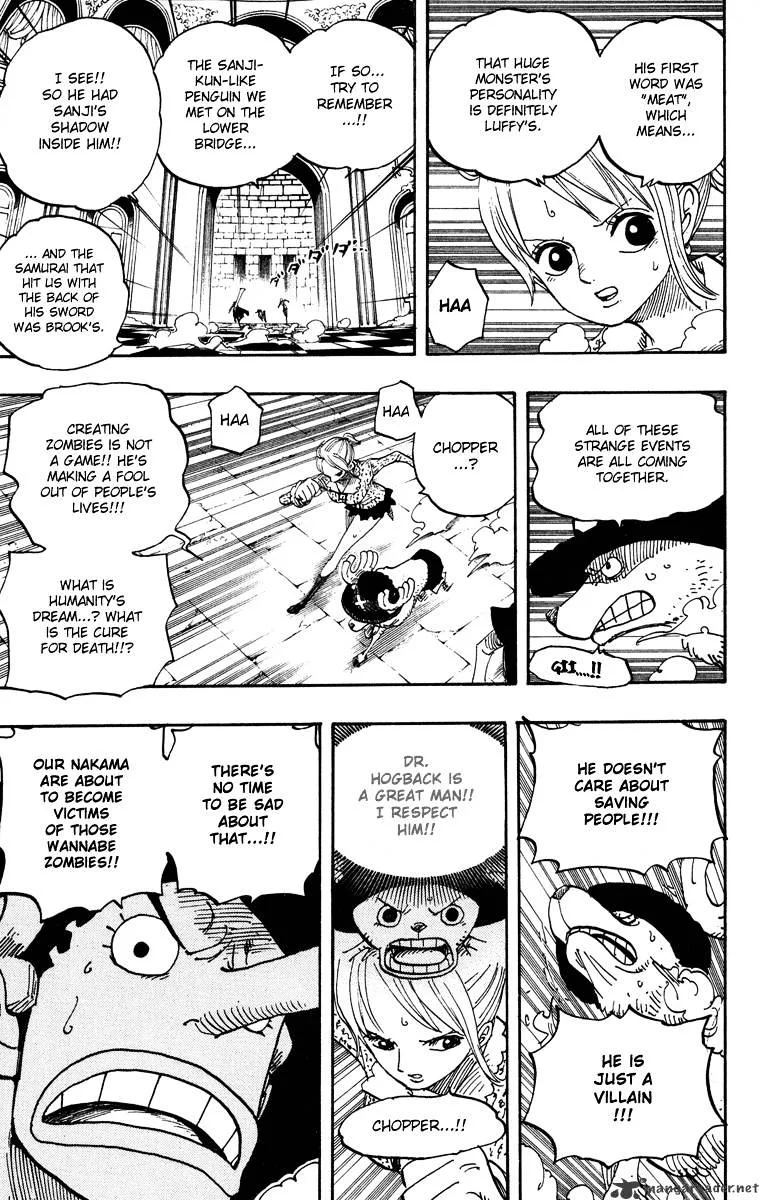 One Piece Chapter 457 page 13