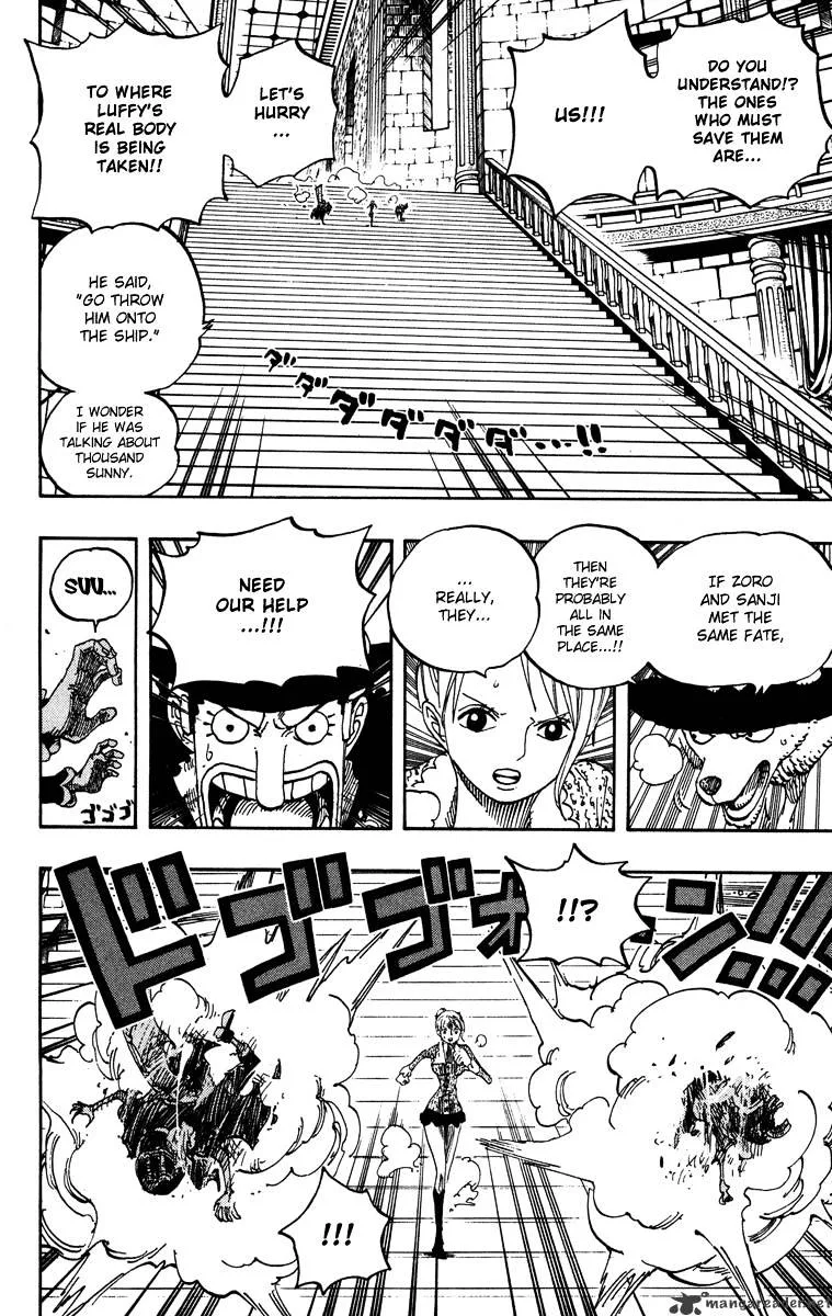 One Piece Chapter 457 page 14