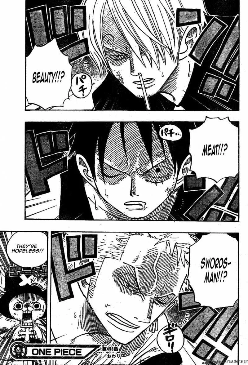 One Piece Chapter 458 page 19