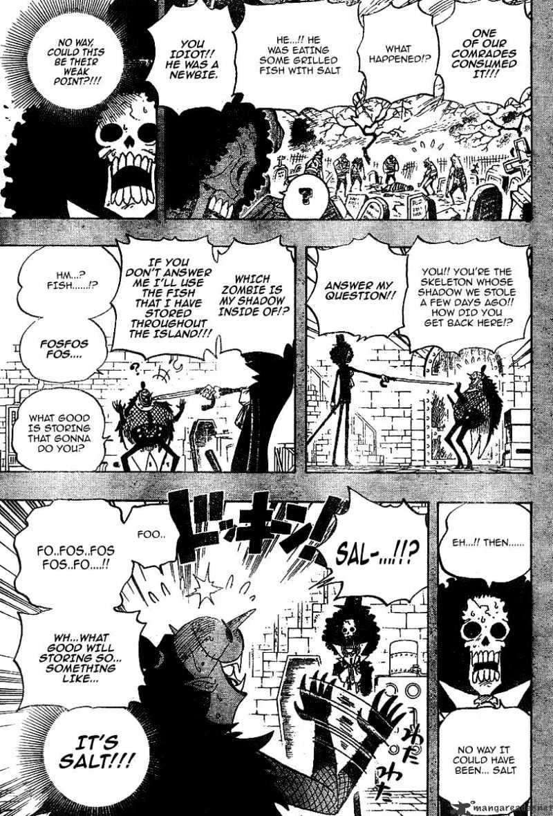 One Piece Chapter 458 page 9