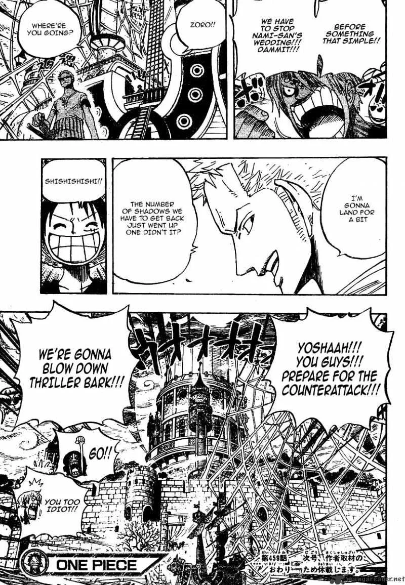 One Piece Chapter 459 page 19