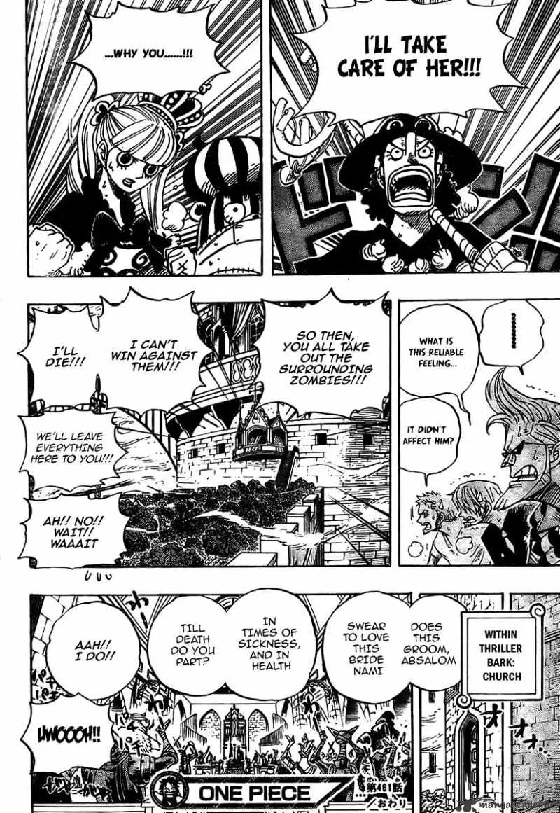 One Piece Chapter 461 page 19
