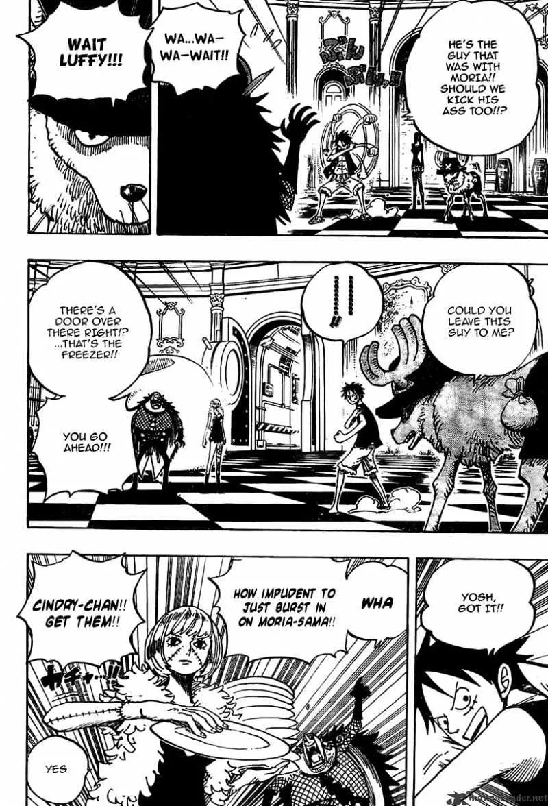 One Piece Chapter 461 page 5