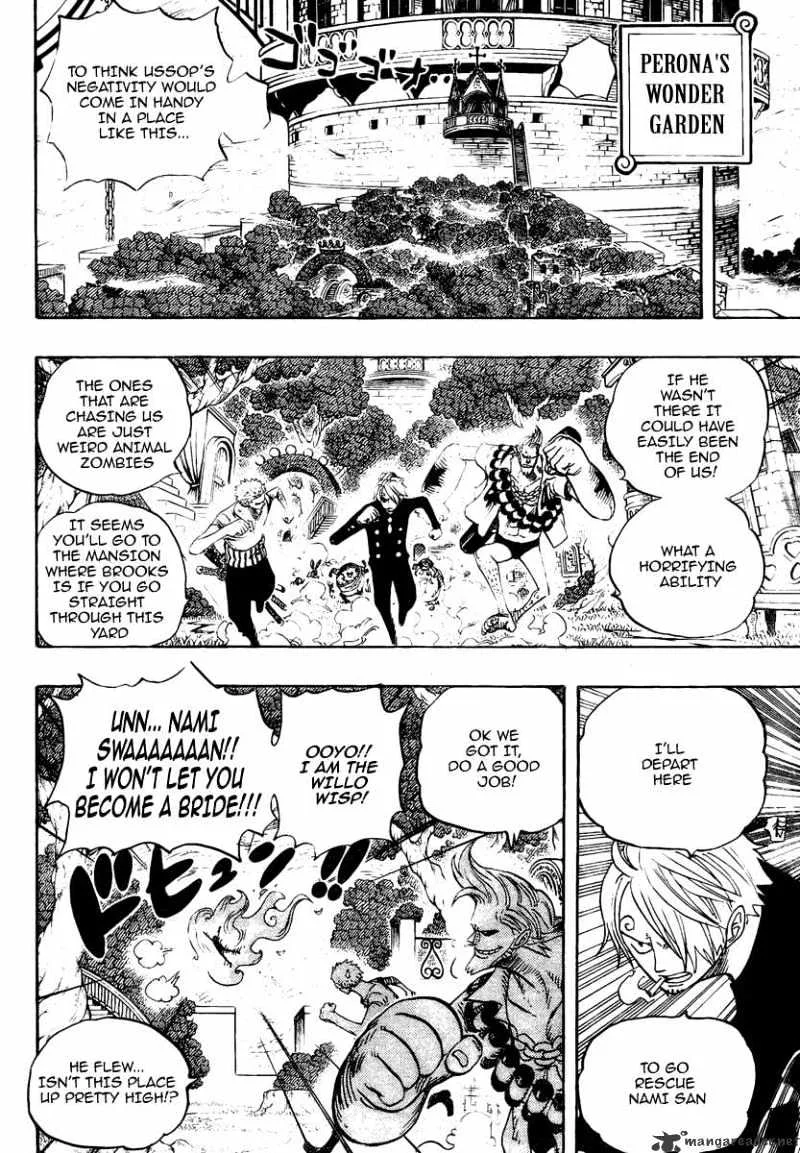 One Piece Chapter 462 page 5