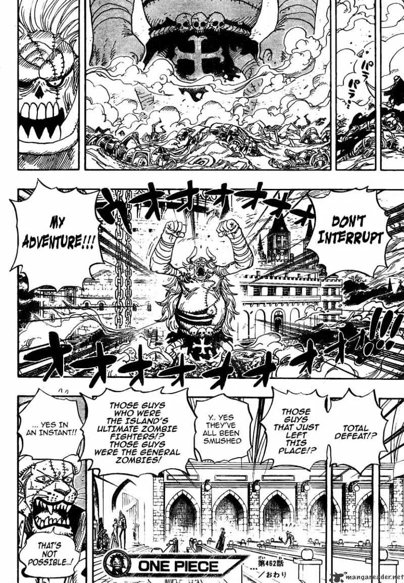 One Piece Chapter 462 page 18