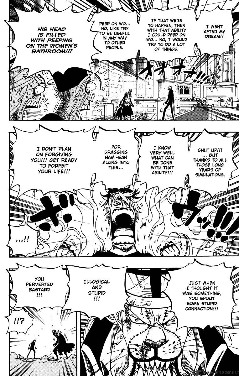 One Piece Chapter 464 page 8