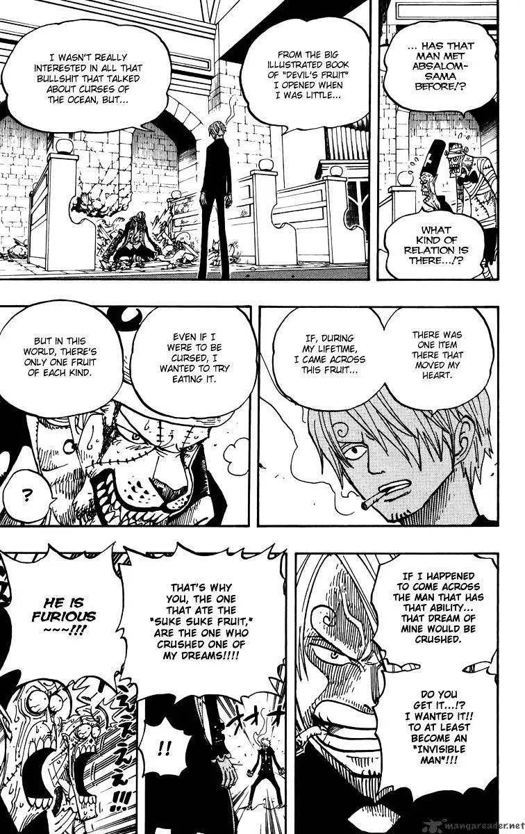 One Piece Chapter 464 page 7