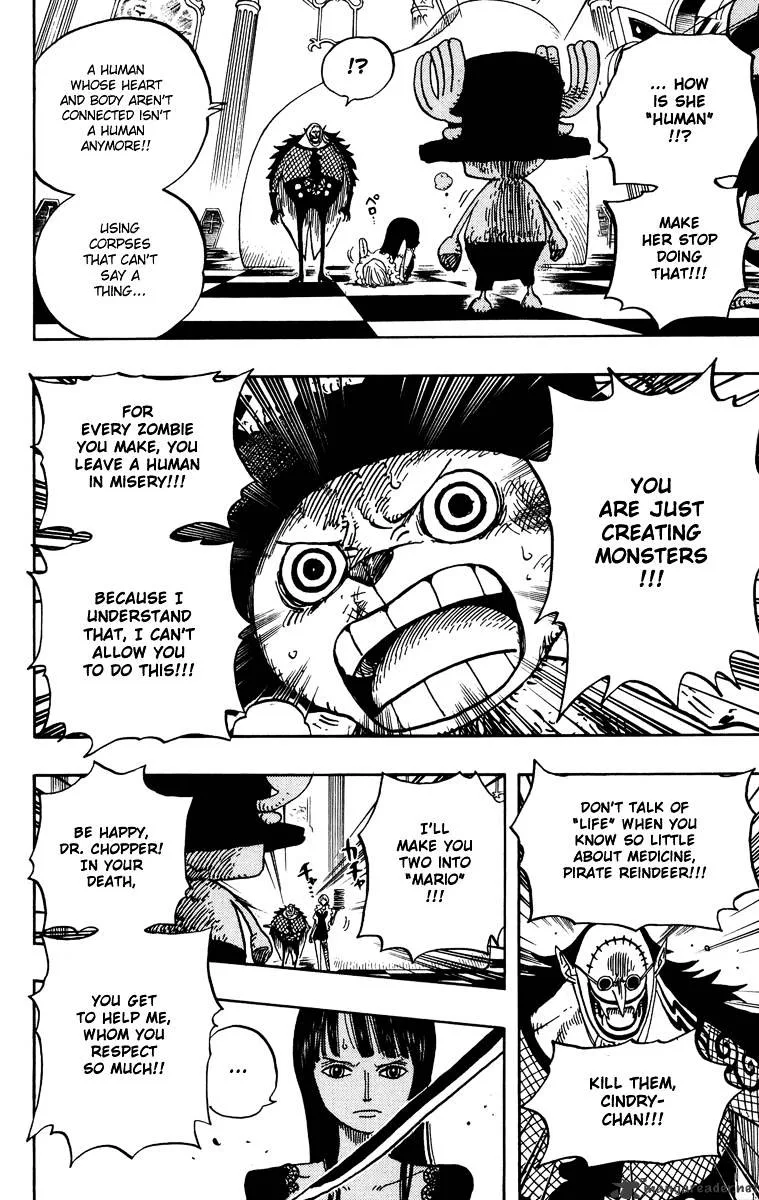 One Piece Chapter 468 page 10
