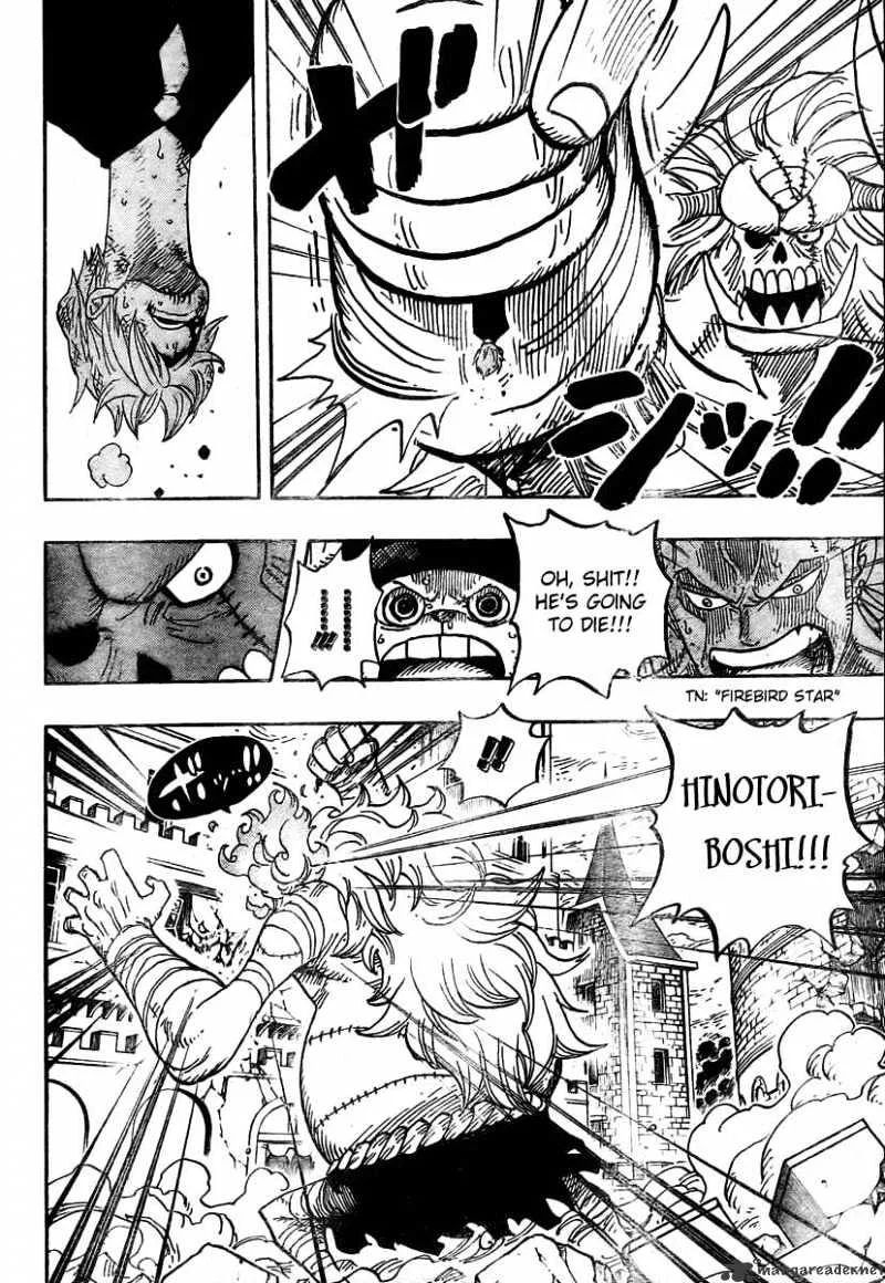 One Piece Chapter 470 page 7