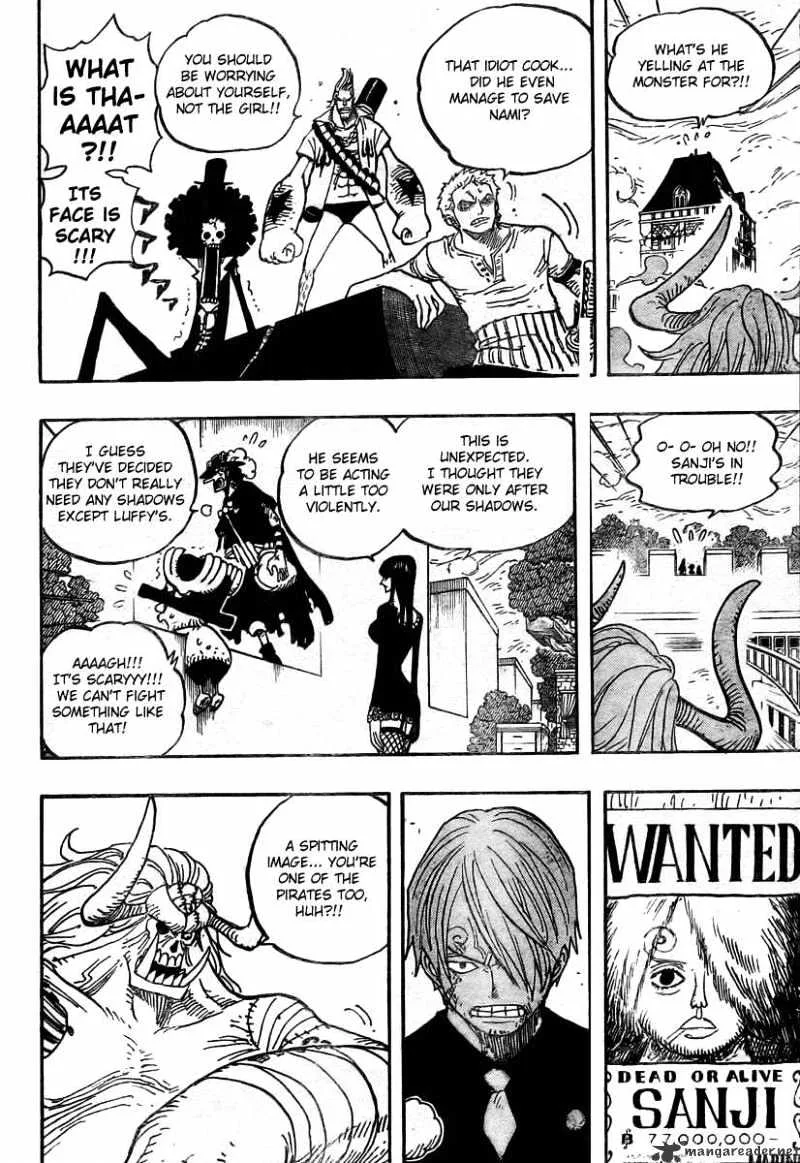 One Piece Chapter 470 page 3