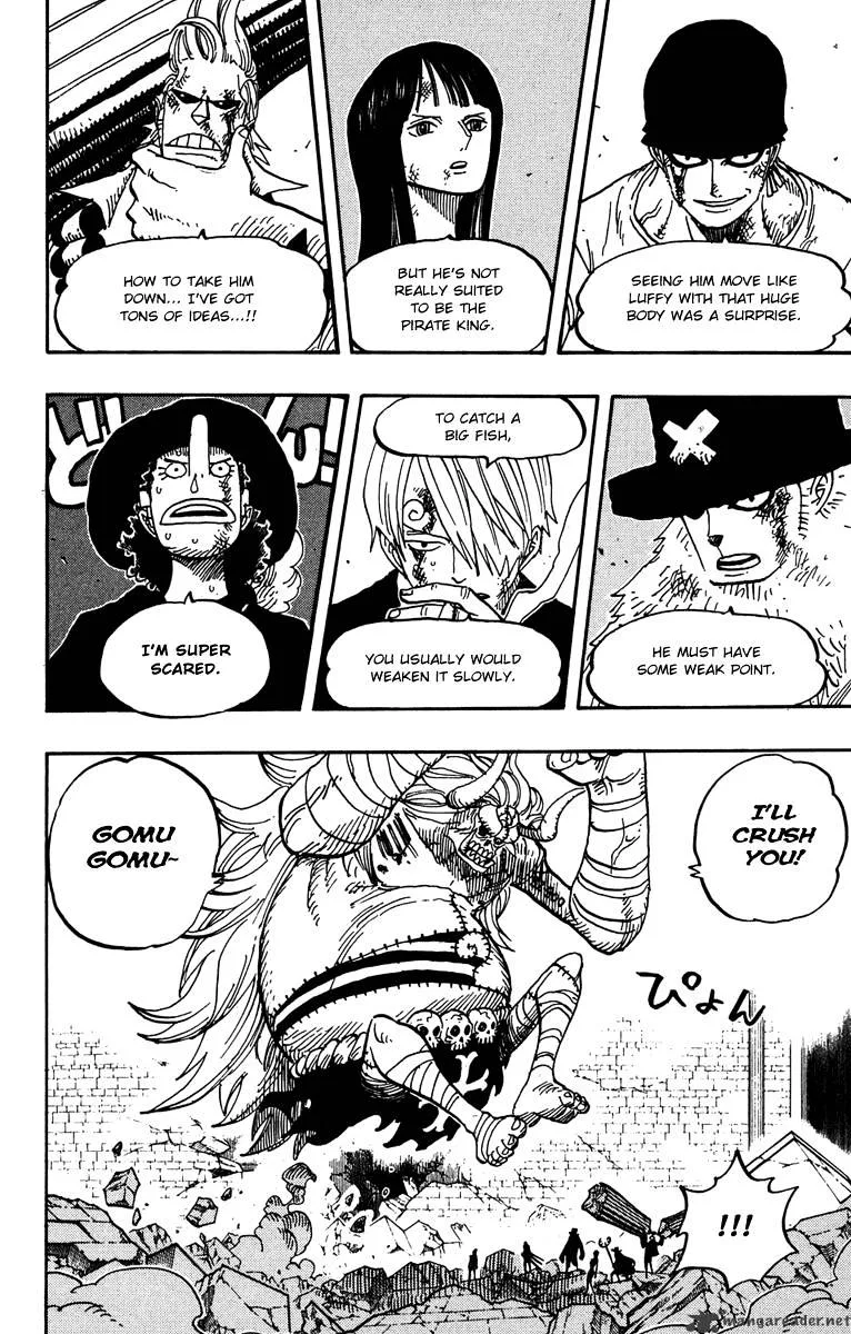 One Piece Chapter 472 page 3