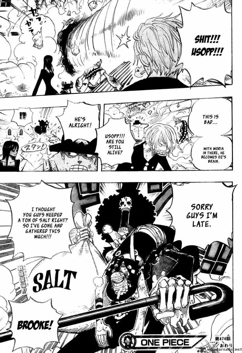 One Piece Chapter 474 page 18