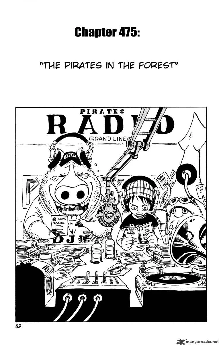 One Piece Chapter 475 page 1