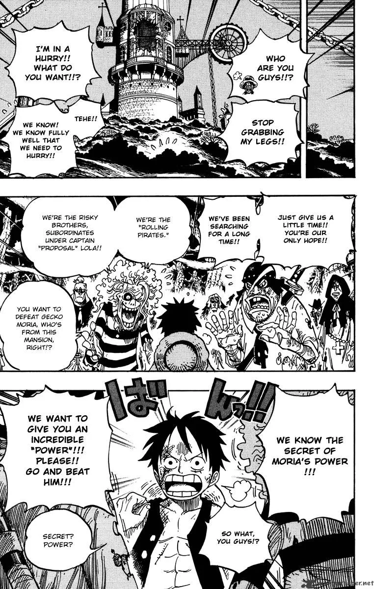 One Piece Chapter 475 page 18