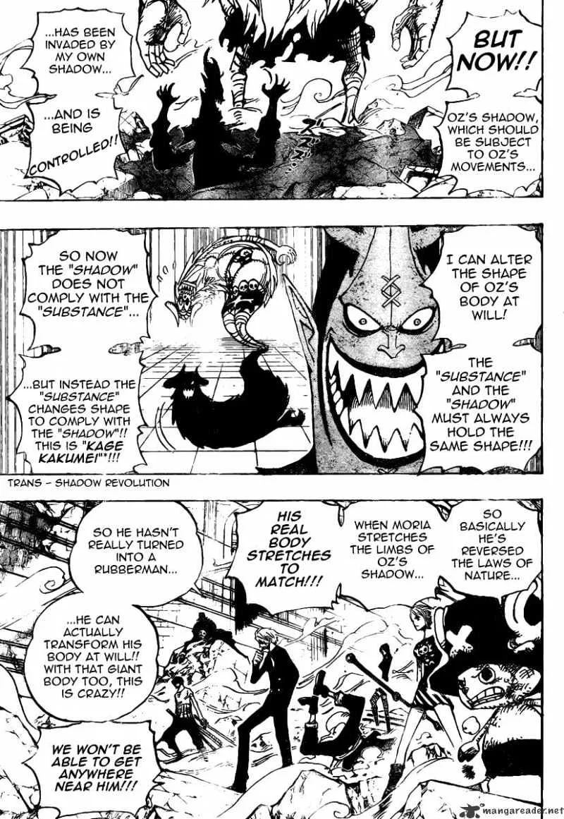 One Piece Chapter 476 page 3