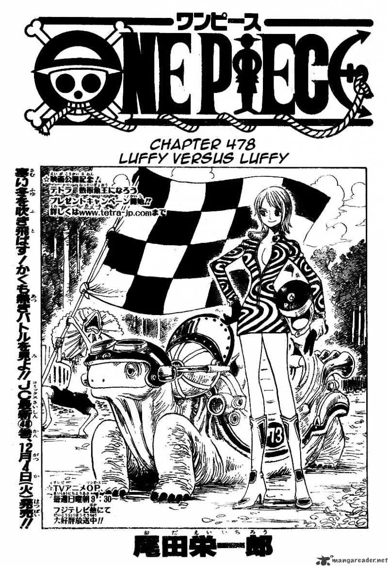 One Piece Chapter 478 page 1
