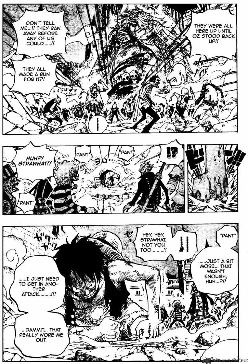 One Piece Chapter 480 page 6