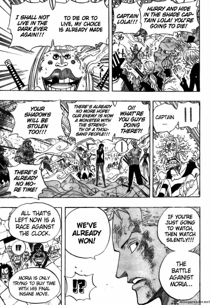 One Piece Chapter 482 page 3