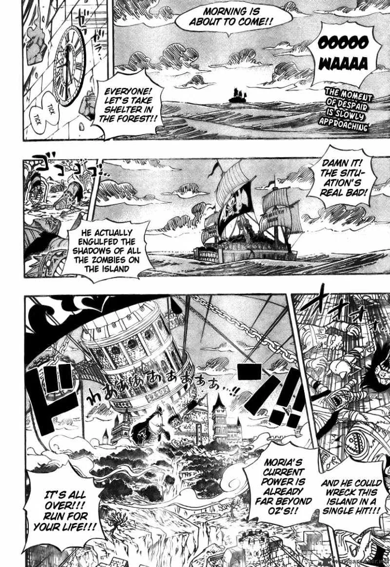 One Piece Chapter 482 page 2