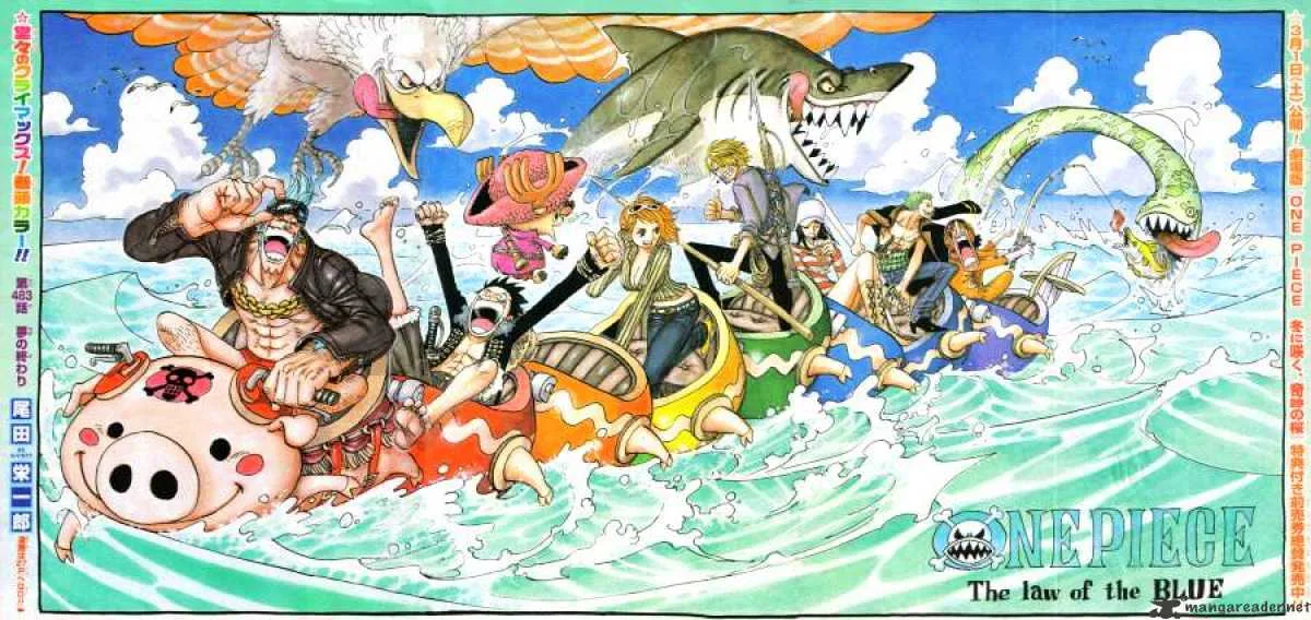 One Piece Chapter 483 page 2