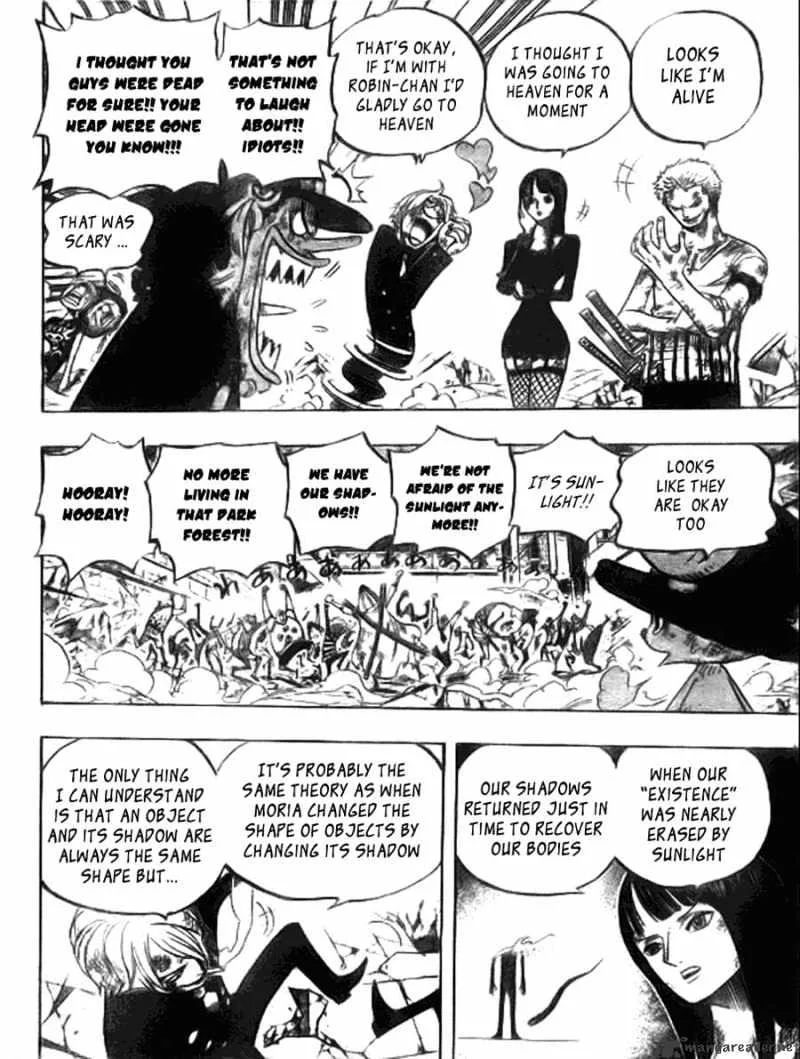 One Piece Chapter 483 page 8