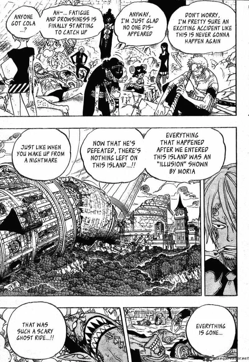 One Piece Chapter 483 page 9