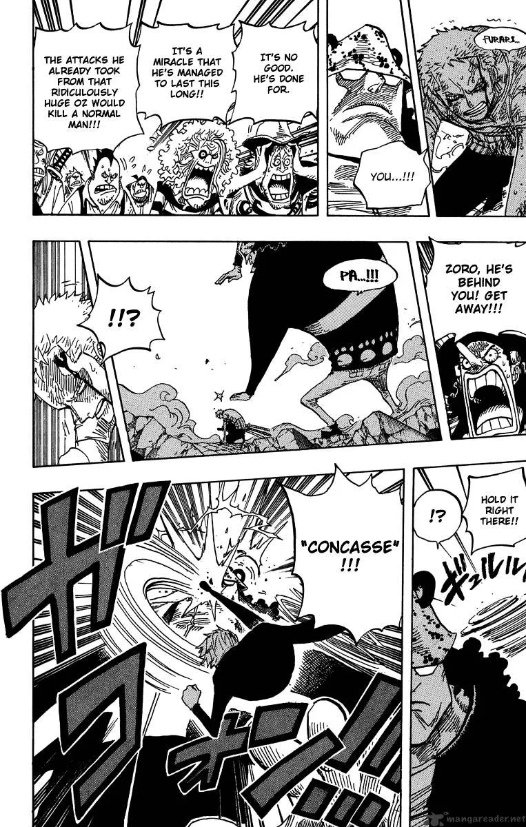 One Piece Chapter 484 page 14