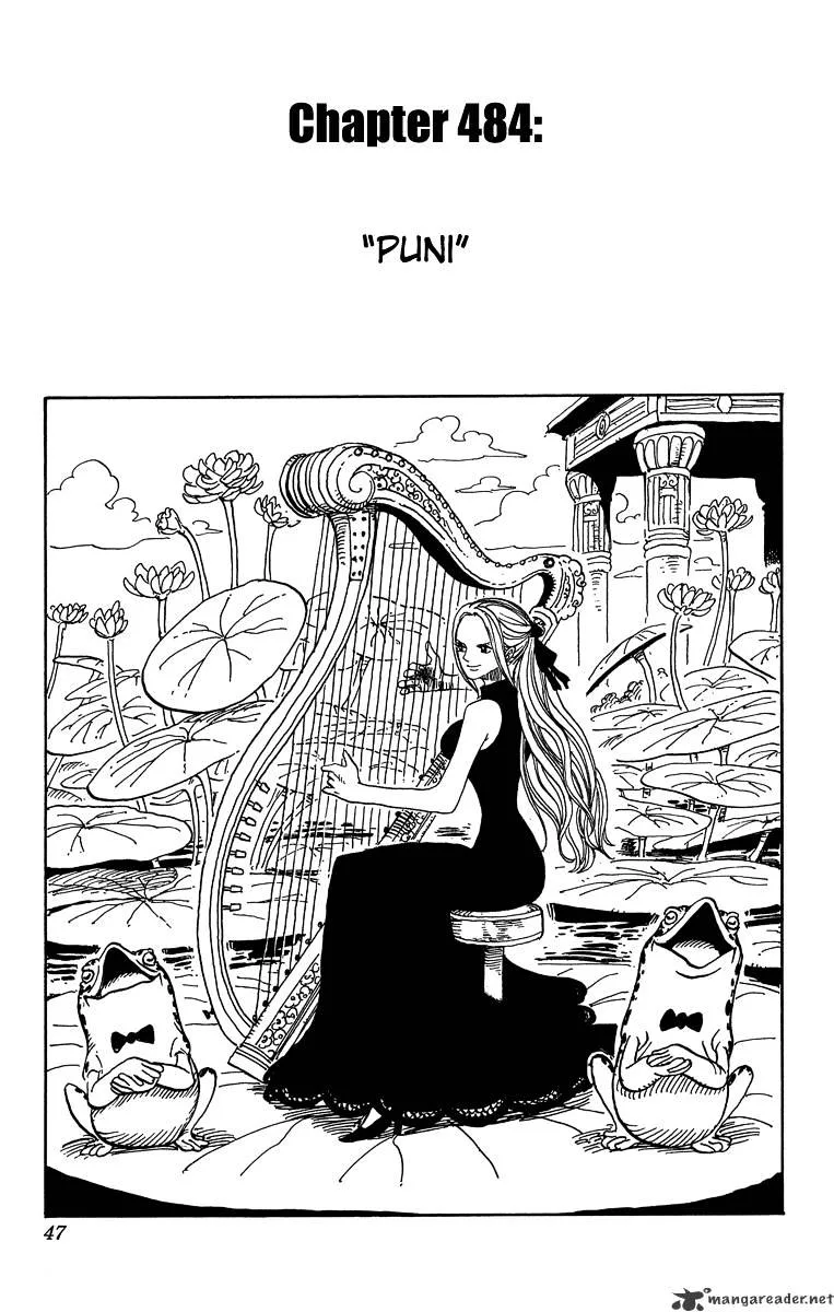 One Piece Chapter 484 page 1