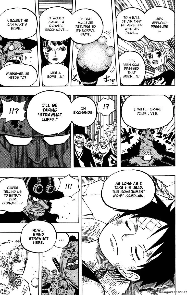 One Piece Chapter 484 page 17