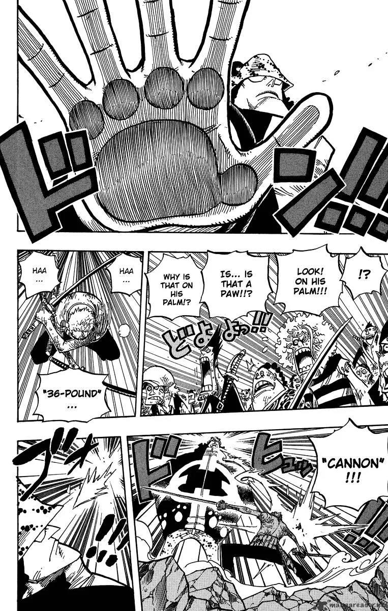 One Piece Chapter 484 page 8