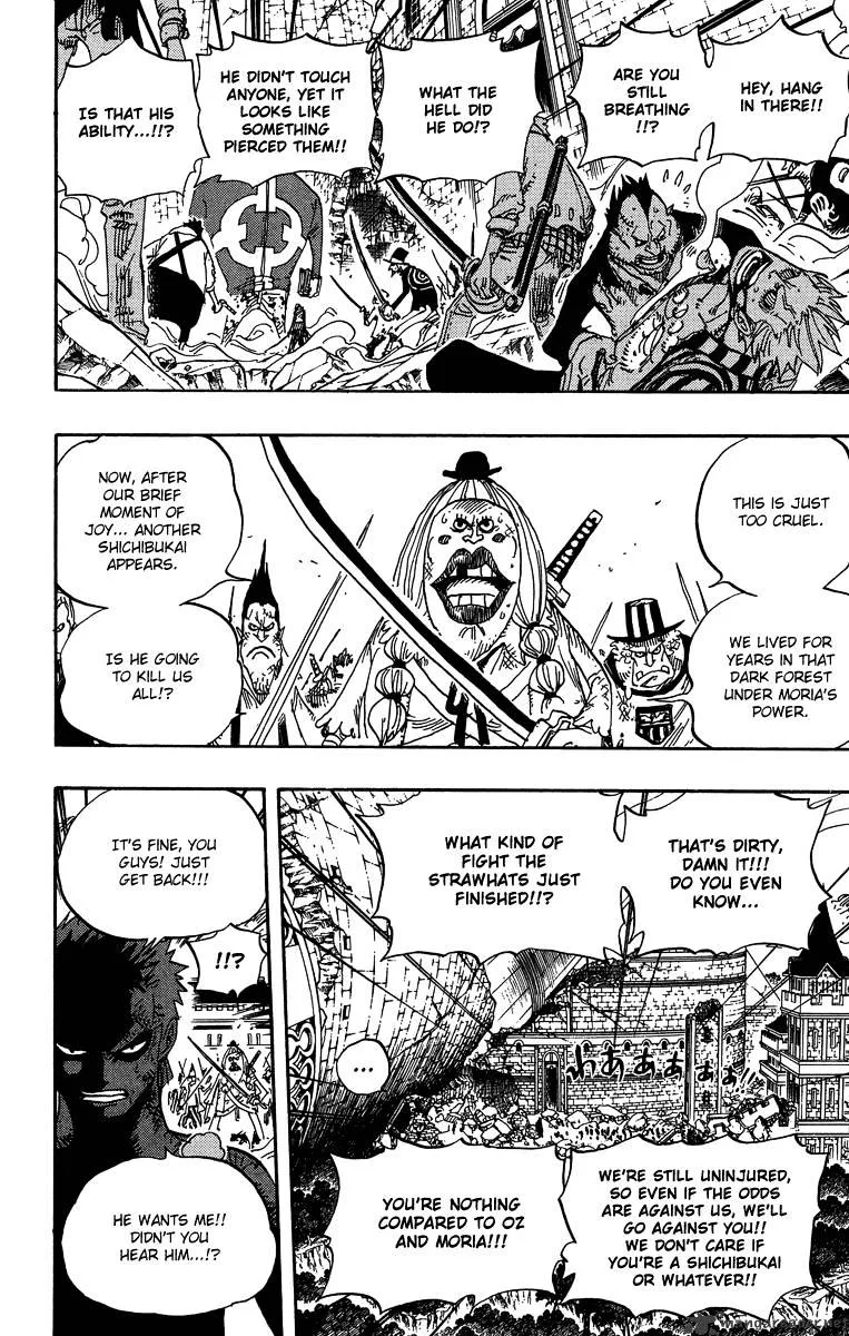 One Piece Chapter 484 page 2
