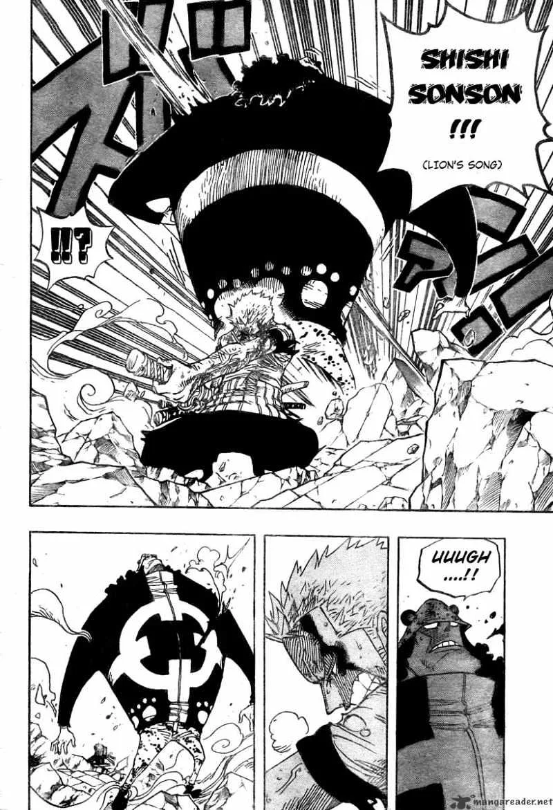 One Piece Chapter 485 page 6